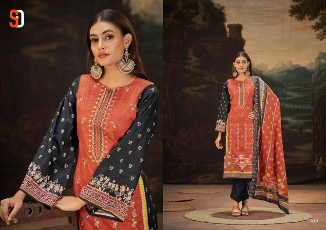 Bin Saeed Vol 7 By Shraddha Nx Cotton Pakistani Suits Wholesale Price In Delhi
